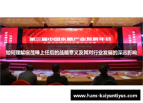 如何理解宿茂臻上任后的战略意义及其对行业发展的深远影响